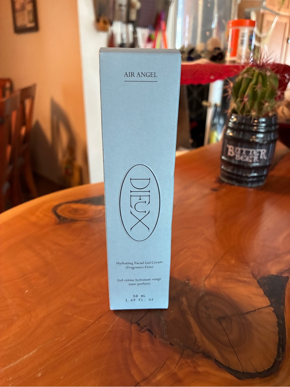 Dieux Air Angel Hydrating Facial Gel Cream - Light Blue #97